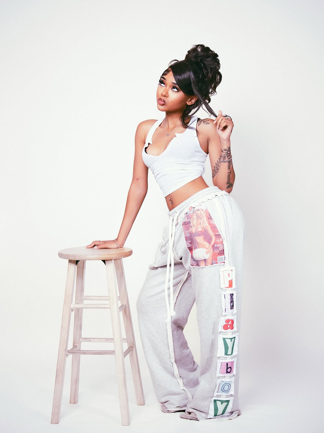 Patchwork Collage Sweats