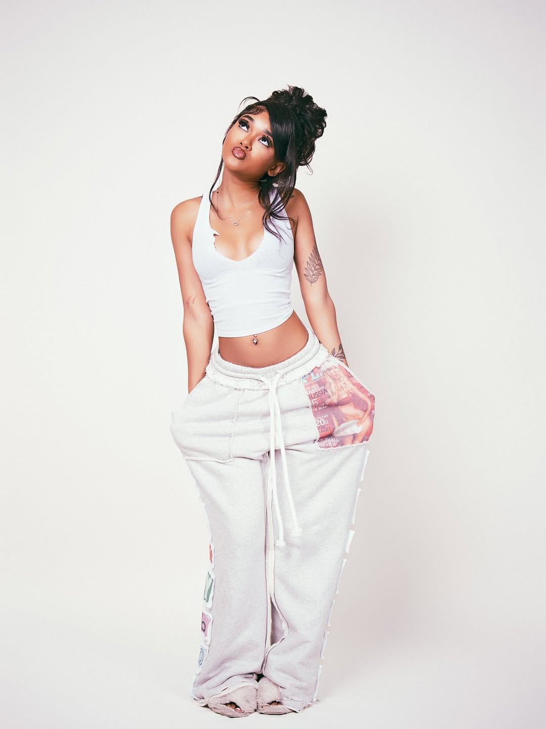 Patchwork Collage Sweats