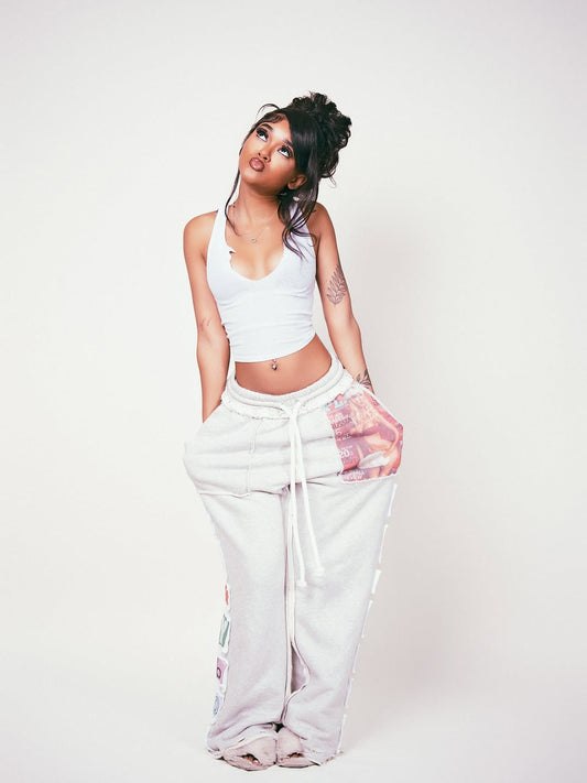 Patchwork Collage Sweats